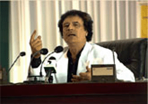 Муаммар Каддафи 2.03.2004